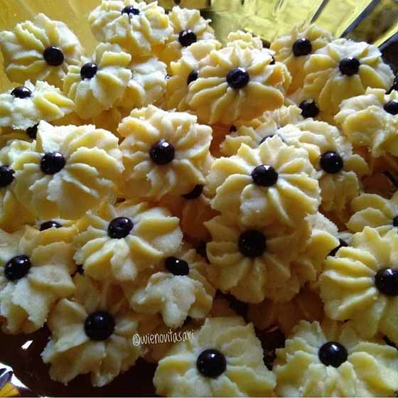  Resep  Membuat Kue Kering  Semprit Susu Simpel  Praktis 