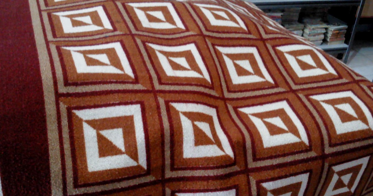 seken malang Baru karpet alas karet 200cm X 150cm motif  