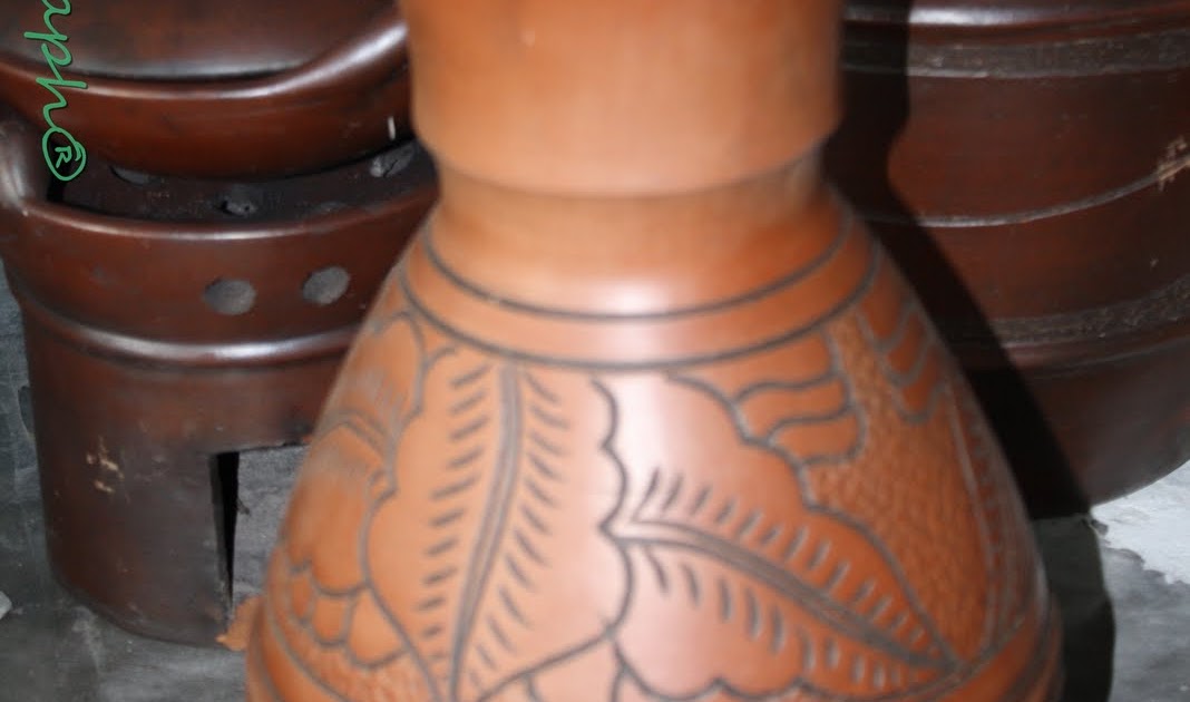  Gerabah  Antique Bayat  Vas Bunga Flower vase 