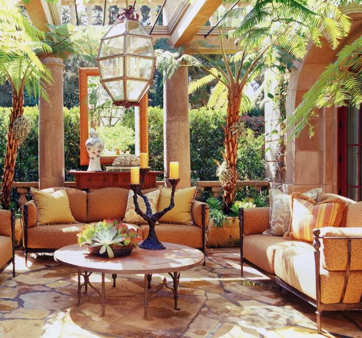 This Tuscan Style Home Interior Design and Decorating Elements, Photos ...