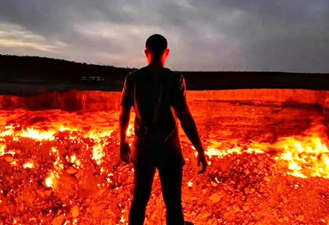 porta inferno turcomenistao darvaz uniao sovietica mina abandonada chamas