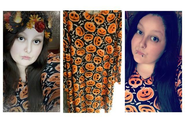 Halloween Print Dress