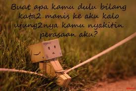 Gambar Danbo Sedih dan Galau