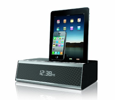 Sharper Image ESI-B622 Relaxx Dual Bedside Audio Dock Pictures