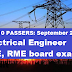 Top 10 Passers for September 2018 Electrical REE, RME Engineering Board Exam