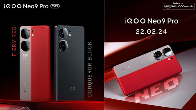 iQOO Neo 9 Pro smartphone India launch scheduled for Feb 22