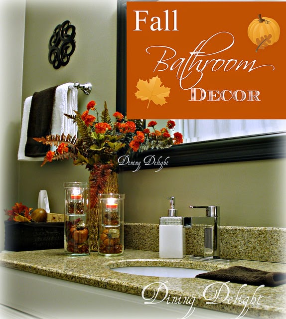 Dining Delight Fall  Bathroom  Decor 