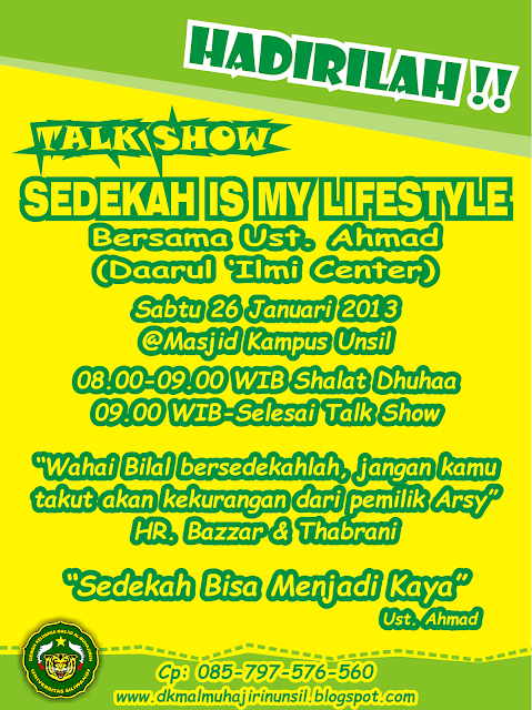 Talk Show: Sedekah Is Lifestyle