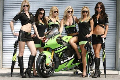 Moto Gp and  Bwin Girls