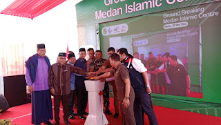 Pembangunan Medan Islamic Centre Dimulai, Bobby Nasution Titip Kajari dan Kapolres Belawan Ikut Mengawasi