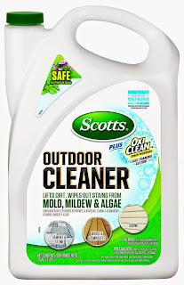 Brick Outdoor AND Scotts Outdoor Cleaner Plus OxiClean