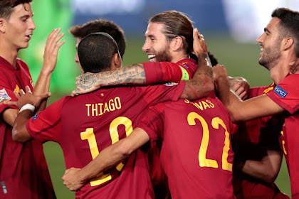 UEFA Nations League : Spanyol berhasil Mengalahkan Tim Ukraina 4 - 0 