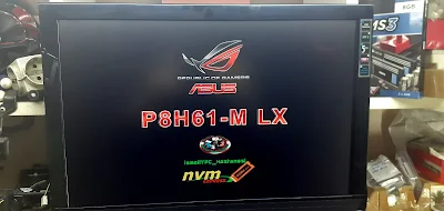 ASUS P8H61-M LX NVMe M.2 SSD BOOTABLE BIOS MOD