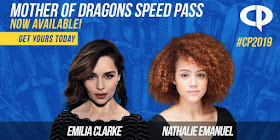 Winter is Coming to Houston, Texas: Game of Thrones Star Emilia Clarke Headlines Comicpalooza 2019!