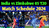 India tour of Zimbabwe 2024 Squad, Captain, Players list | I IND vs ZIM 2024 Squads