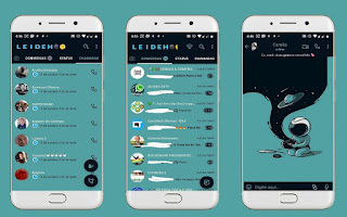 Astronauta Theme For YOWhatsApp & Fouad WhatsApp By Leidiane