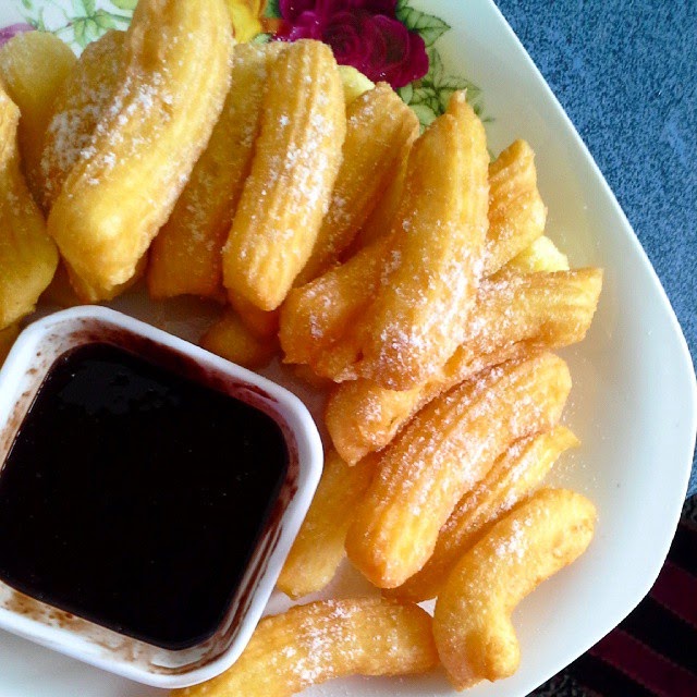 Mamayayang's blog: Resepi Churros sonang jo!