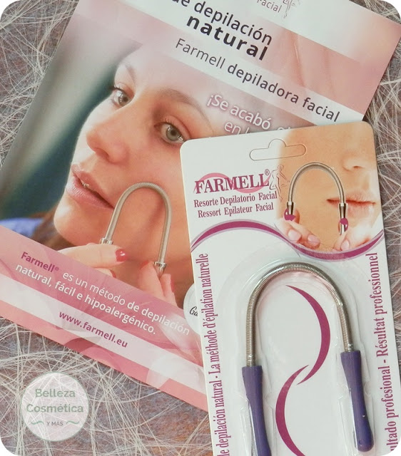 Muelle depilacion facial Farmell