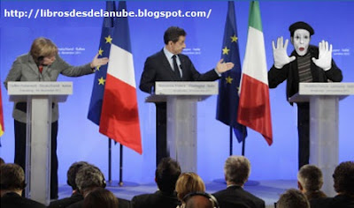 Tricicle mimo Merkel y Sarkozy