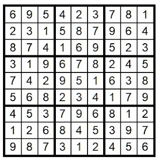 sudoku 45 puzzle answerkey