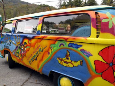 Groovy Little Hippy Van