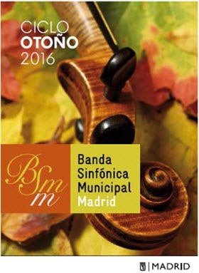 Concierto de la Banda Sinfónica Municipal en el Teatro Monumental. Miércoles 26 de octubre