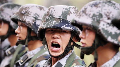 File photo; Chinese army