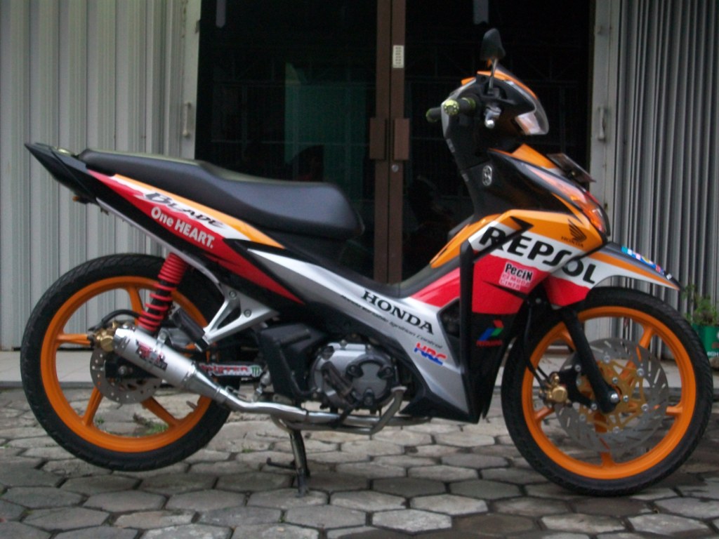 57 Modifikasi Jok Motor Blade Terlengkap Sumped Motor 