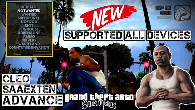 GTA SA 120+ Cleo Script Mod For Android 2020