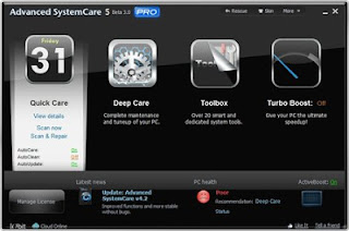 Advanced SystemCare Pro 6.0.8.182 Final Full Key