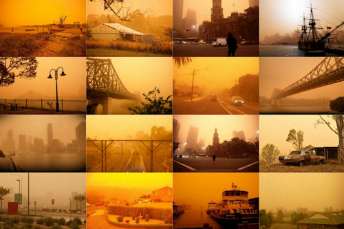 Tormenta de polvo - Dust Storm (16 fotografías)