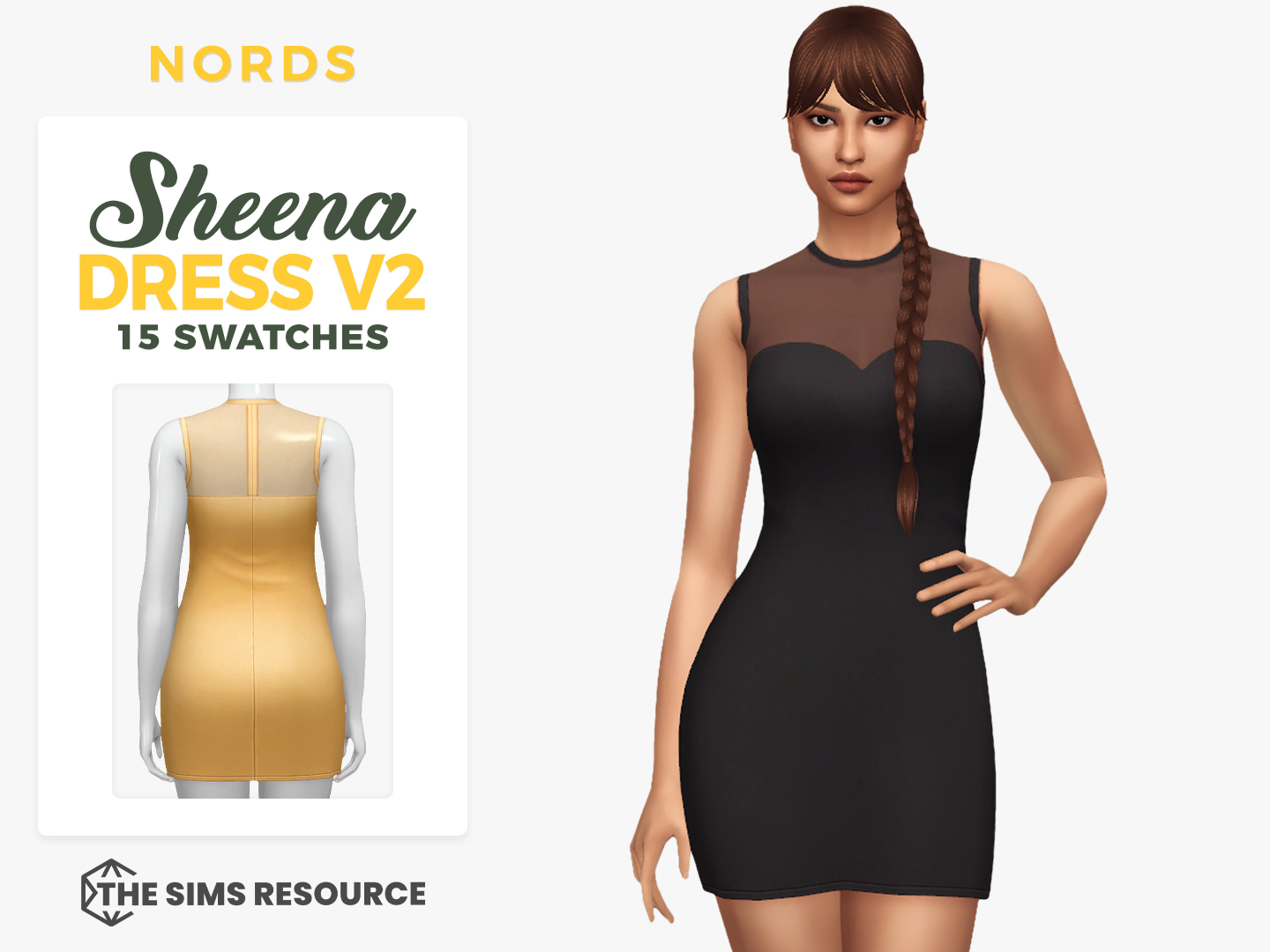 Sheena Sims 4 CC Dress