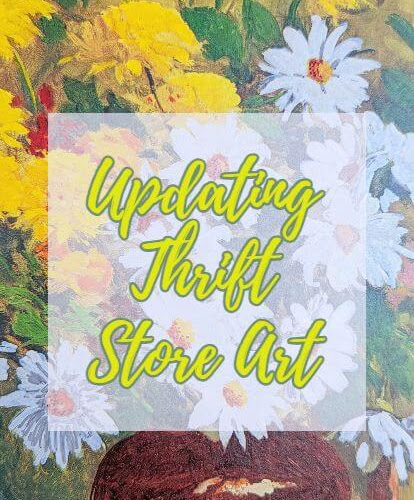 Updated Thrift Store Art