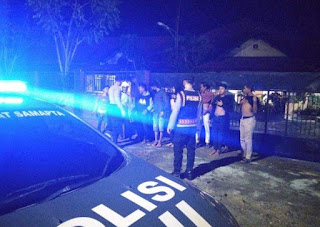 Ciptakan Situasi Aman dan Kondusif, Personil Polsek Rasanae Barat Laksanakan Blue Light Patroli