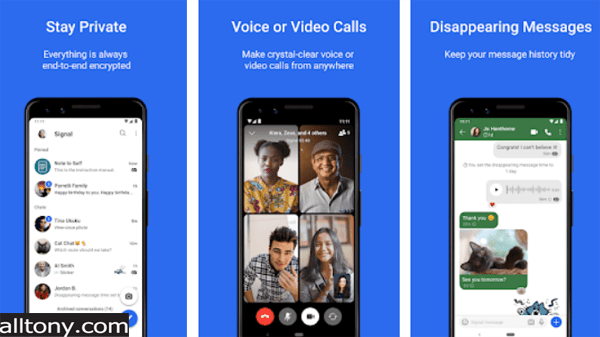 تحميل تطبيق Signal Private Messenger للكمبيوتر والأيفون والأندرويد APK رابط مباشر