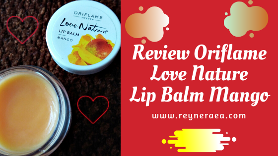 oriflame love nature lip balm mango