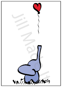 Baby Elephant Lost His Balloon (with Illustrator)