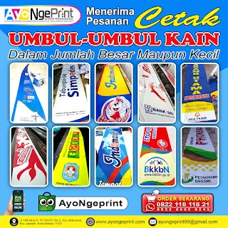 Cetak Umbul-umbul Kain Promosi Cepat & Murah di Sukabumi, Jawa Barat