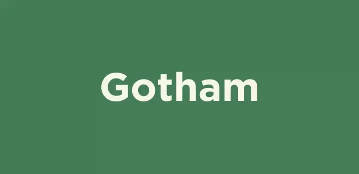 gotham top fonts for microsoft excel users on canva