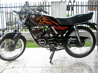 Modifikasi Rx King Warna Hitam Super Keren