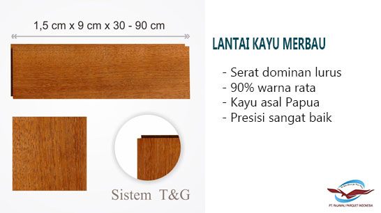 harga lantai kayu merbau