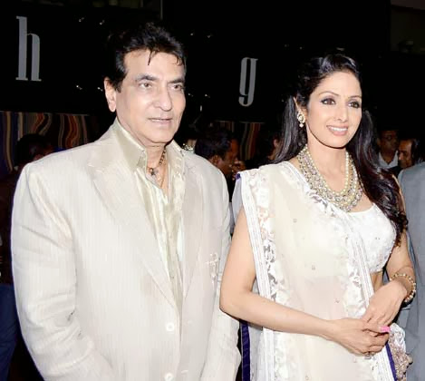 Sridevi & Jeetendra Wallpaper Download