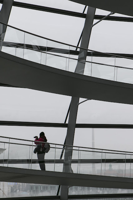 Cupola di vetro del Reichstag di Norman Foster-Berlino