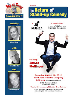 Stand Up Comedy at the Saint John Theatre Company