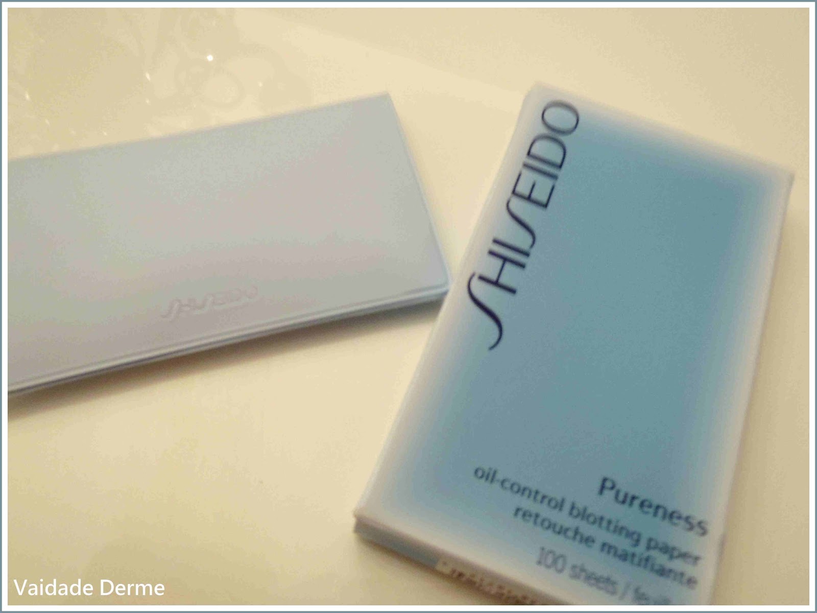 Pureness Oil-Control Blotting Paper Shiseido | Lenço de Papel ...