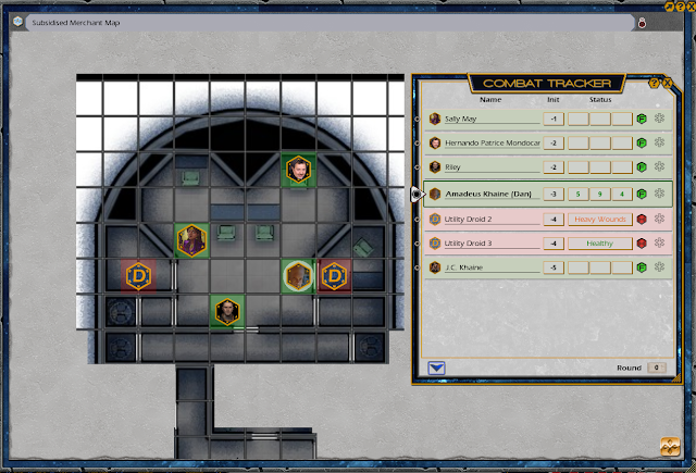 Fantasy Grounds Traveller: Who let the droids out?