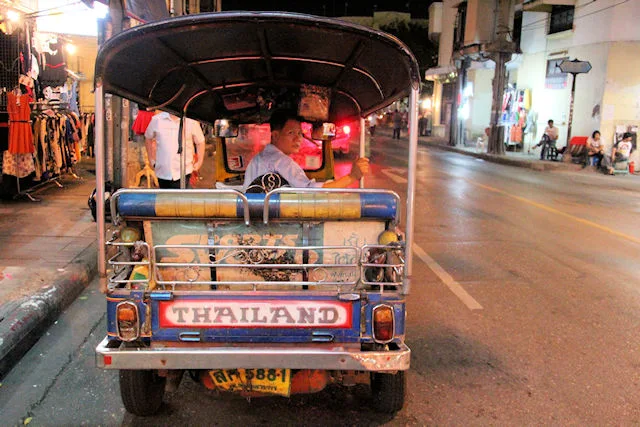 Tuk-Tuk Bangkok - Foto: JUREBU Tuk-Tuk Bangkok - Foto: JUREBU
