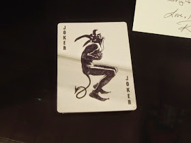 Joker signature playing card Dark Knight