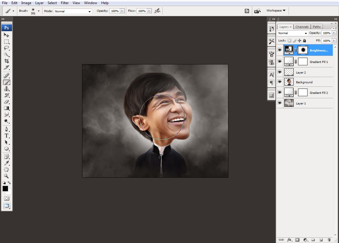  Cara membuat Karikatur dengan Photoshop