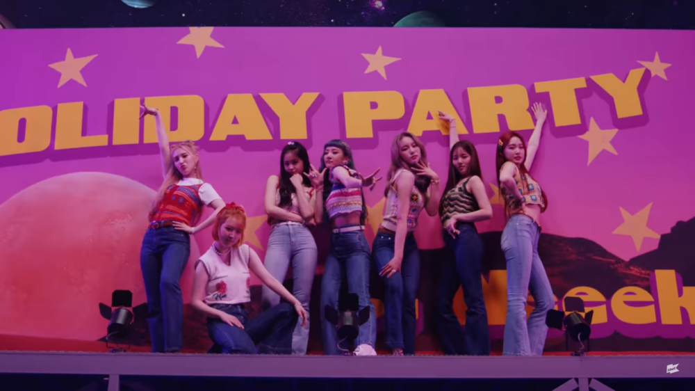 Weekly Holds Summer Party in Comeback MV 'Holiday Party'